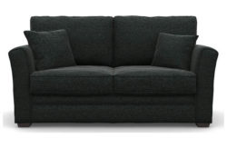 Heart of House Malton 2 Seat Tweed Fabric Sofa Bed -Charcoal